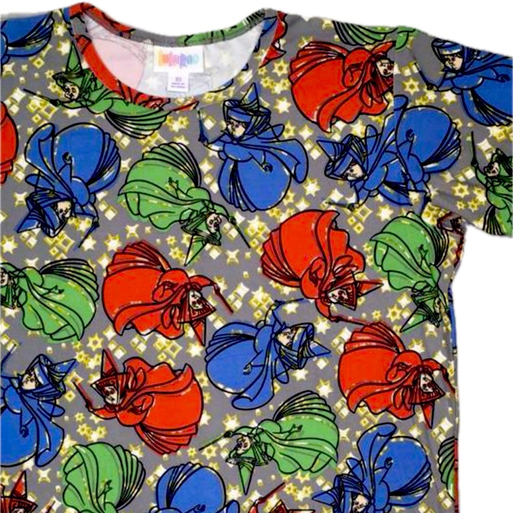 NWT Disney Fairy Godmother‎ Cinderella LuLaRoe Gracie Tee